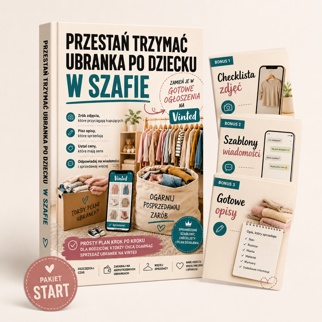 START — Sprzedaj ubranka po dziecku na Vinted